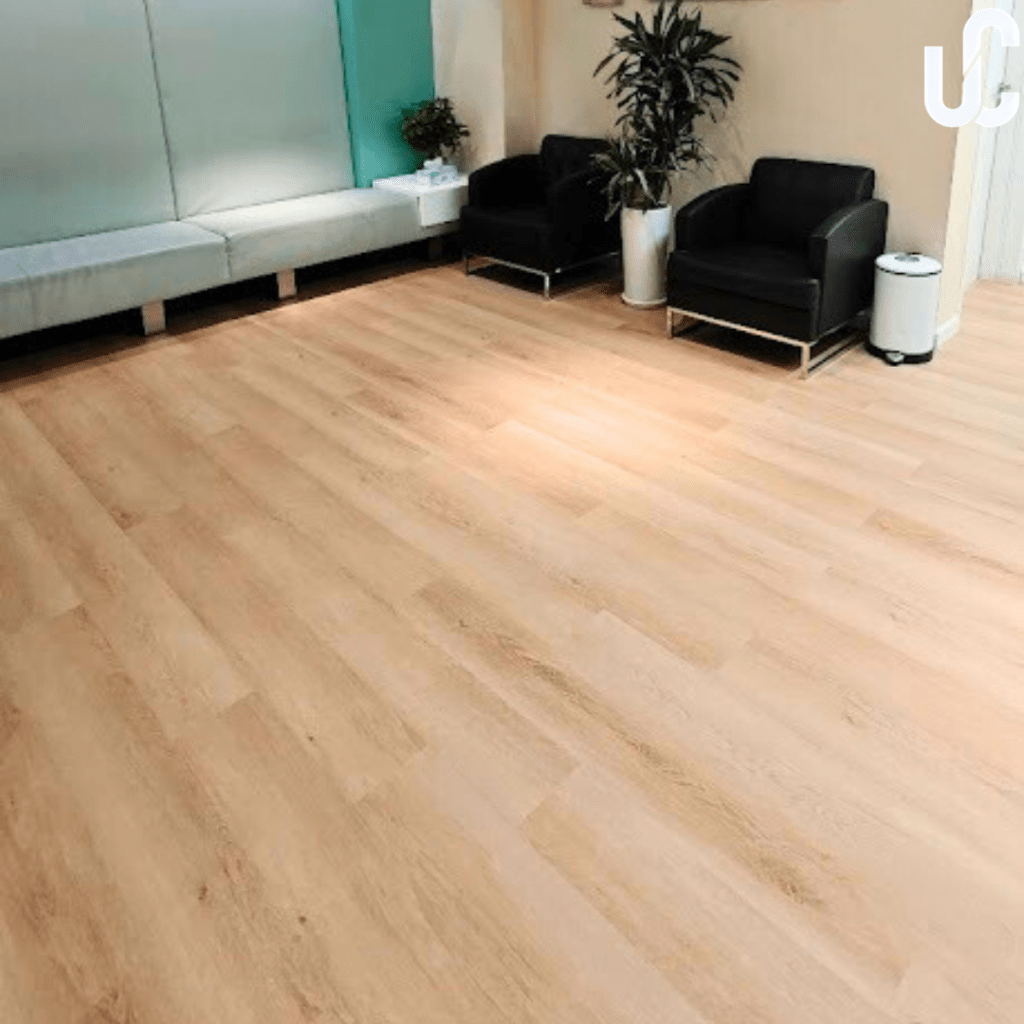 LVT Flooring done in Yas Healthcare