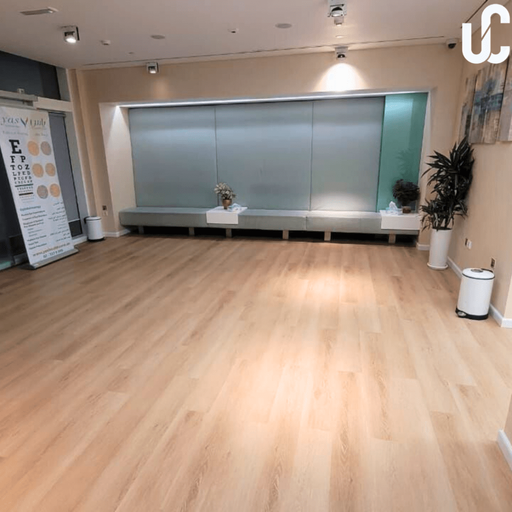 LVT Flooring done in Yas Healthcare