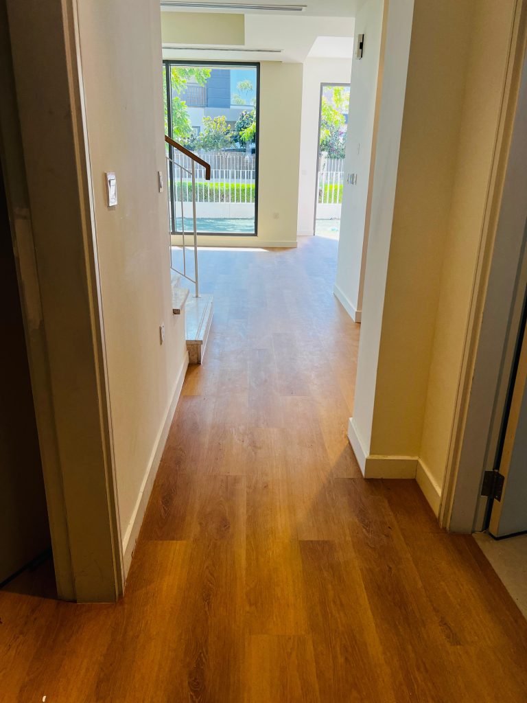 LVT Flooring done in a villa in Dubai Hills community