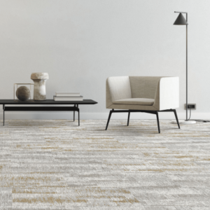 Crystaspun beige carpet tiles