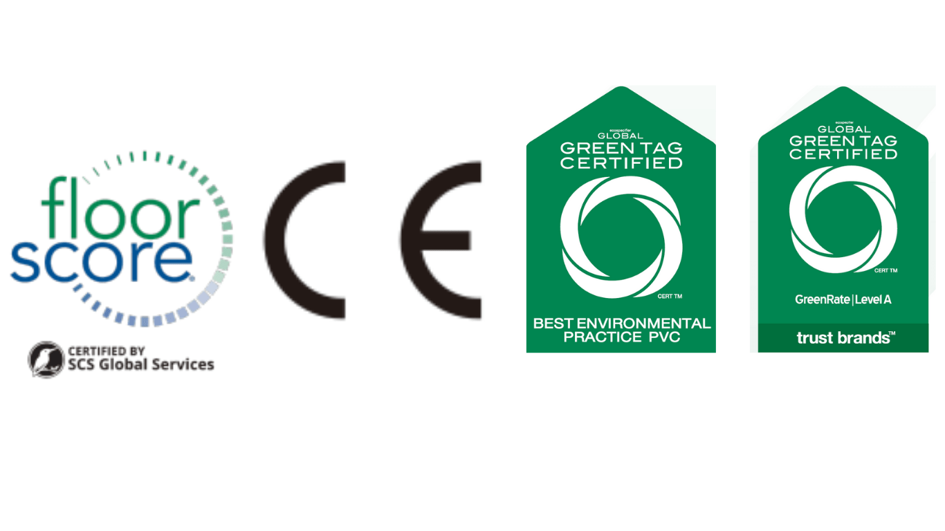 Floorscore and greentag certifications LVT
